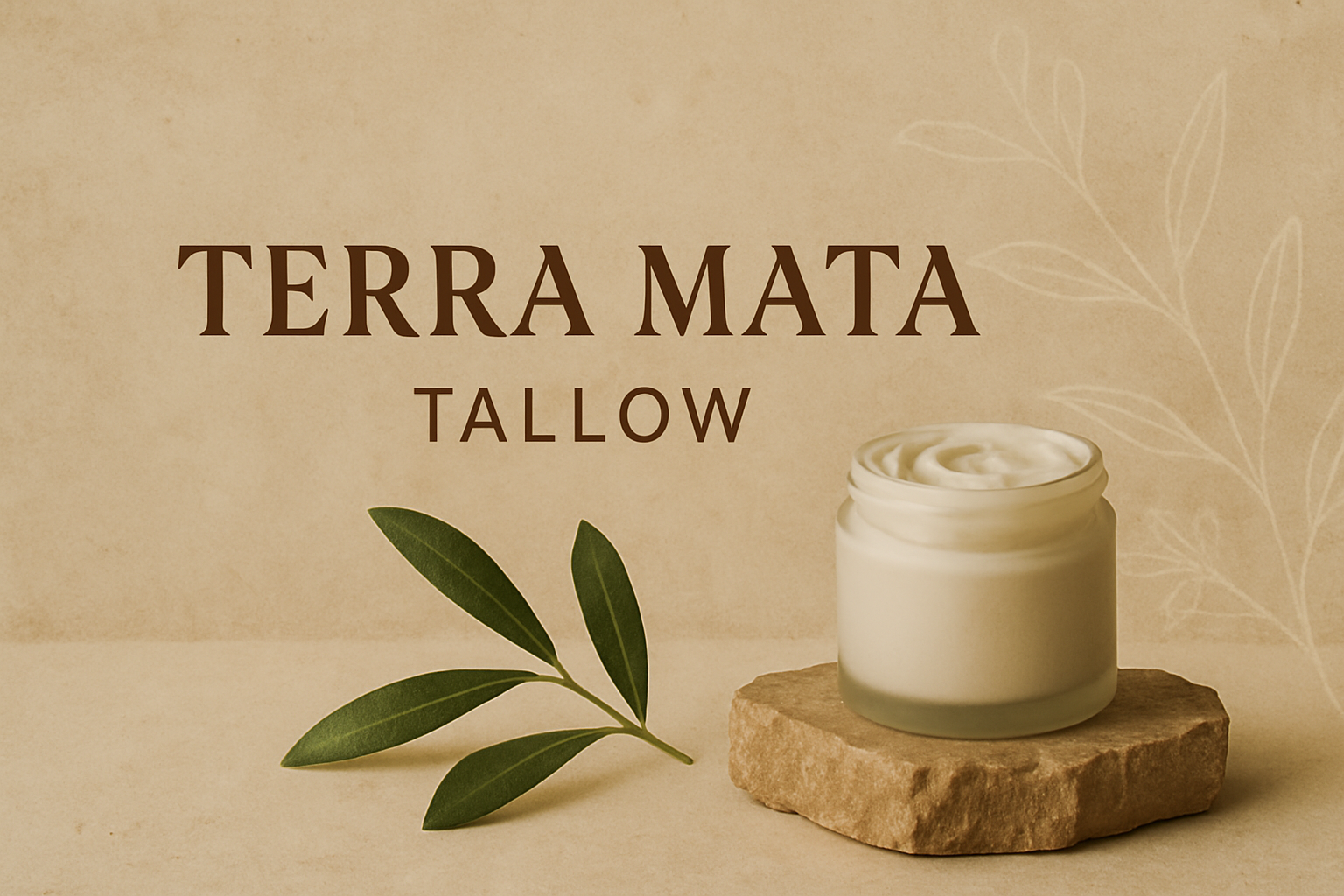 Terra Mata Tallow promotional banner