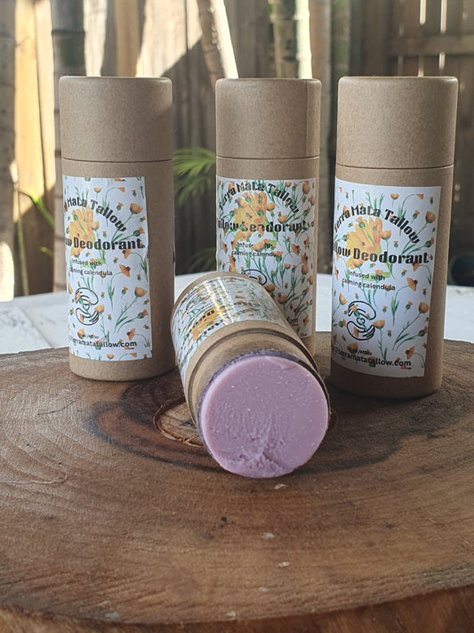 Tallow Deodorant & Purple French Clay